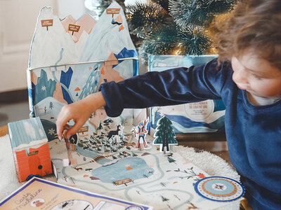 Coffret cadeau Opération Neiges Éternelles : Calendrier de l’Avent En Cavale