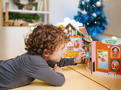 Coffret cadeau Le monde de Noël : Calendrier de l'Avent'Ure En Cavale