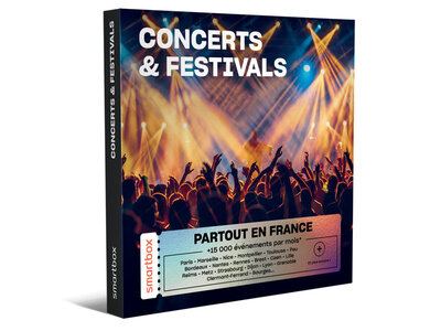 Coffret cadeau Concerts & Festivals