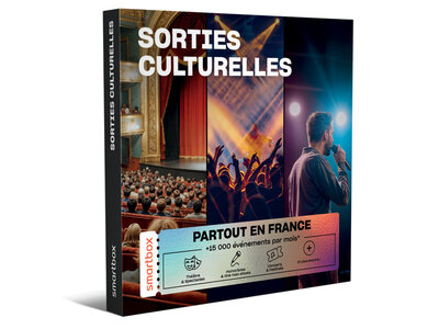 Coffret cadeau Sorties Culturelles