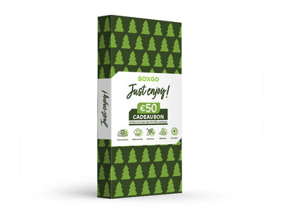 Cadeaubon Cadeaukaart Just enjoy ! Kerstmis - € 50