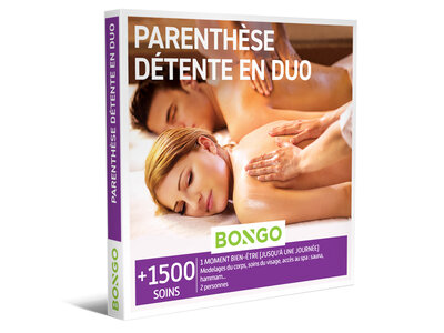 Coffret cadeau Parenthèse Détente en Duo