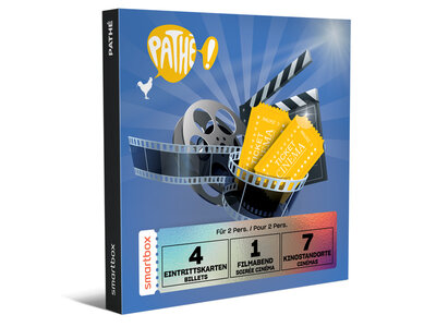 Coffret cadeau CINEMA PATHE - 2 BILLETS