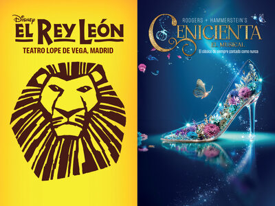 El Rey León o Cenicienta - Entradas para 2