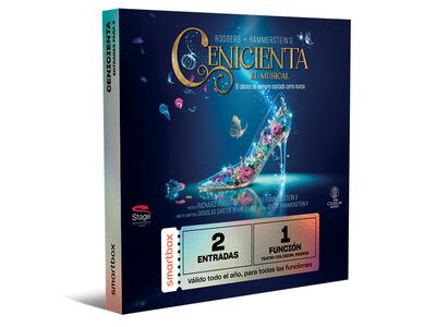 Caja regalo Cenicienta - Entradas para 2