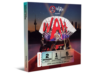 Caja regalo WAH SHOW Madrid: 2 entradas para 2 personas