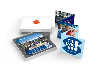 Boks Hotelophold med middag for 2