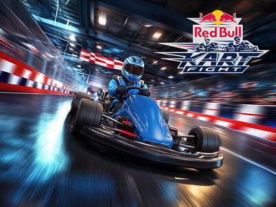 Coffret cadeau 2 sessions de karting pour participer au Red Bull Kart Fight