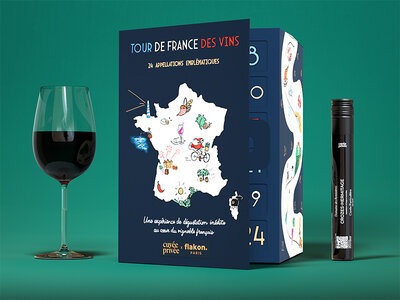 Coffret cadeau Calendrier de l'Avent : 24 vins de France