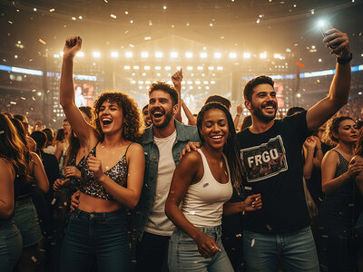 Coffret cadeau Sélection de concerts en France