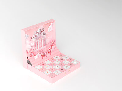 Coffret Calendrier de l'Avent Puzzle avec Fauchon : 70 confiseries