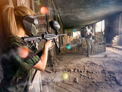 Coffret Paintball Indoor à Berna pour 1 personne