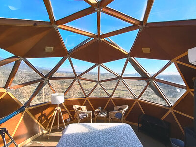 Caja Mirador de Pideago: 1 noche en domo con cena para 2 personas