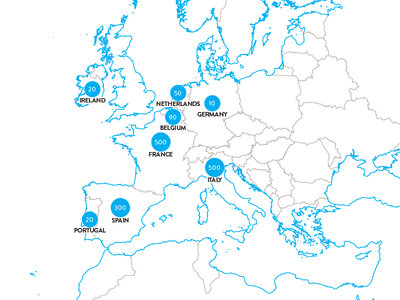 Nuits uniques en Europe