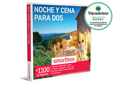 Caja regalo Noche y cena para dos
