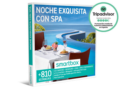 Caja regalo Noche exquisita con spa
