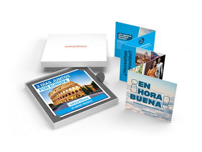 Caja 3 días juntos por Europa