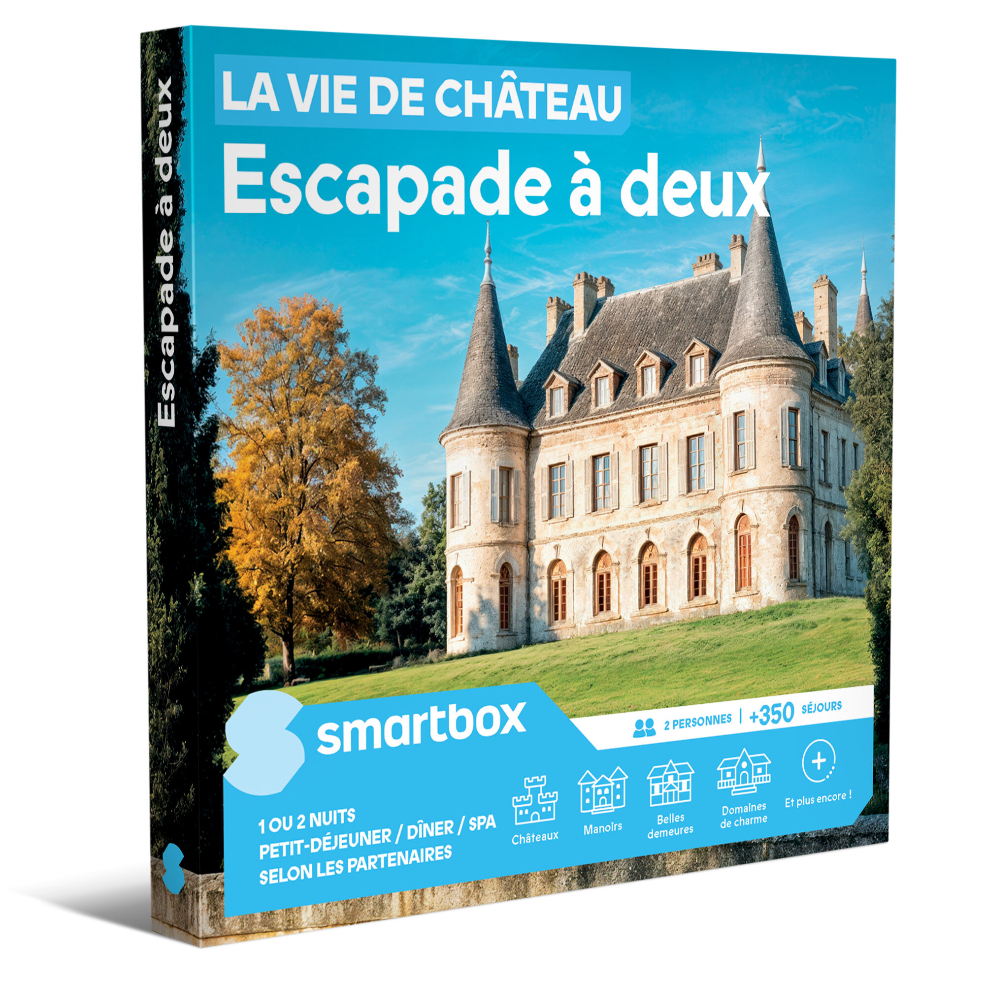3 jours gastronomie, châteaux et belles demeures - SMARTBOX Coffret