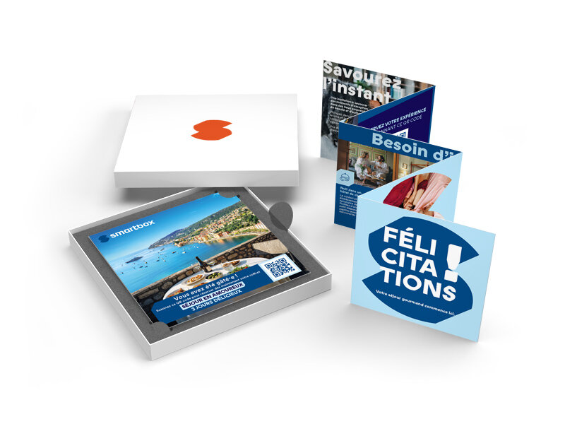 SMARTBOX - Coffret Cadeau - 3 JOURS DELICIEUX EN AMOUREUX - 350 Sejours