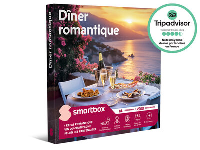 Coffret cadeau Dîner romantique