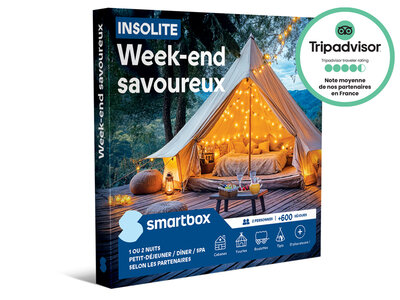 Coffret cadeau Insolite Week-end savoureux