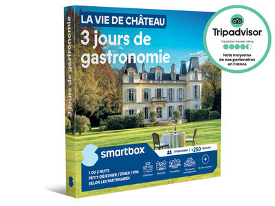 Coffret cadeau La vie de château 3 jours de gastronomie