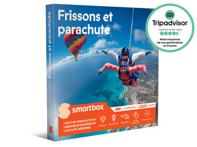 Coffret cadeau Frissons et parachute