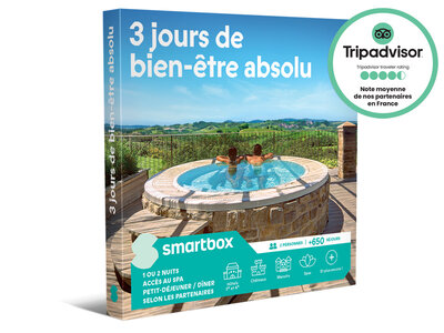 Coffret cadeau 3 jours de bien-être absolu