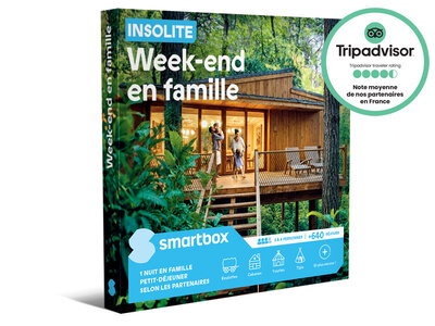 Coffret cadeau Insolite Week-end en famille