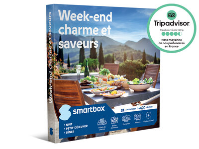 Coffret cadeau Week-end charme et saveurs
