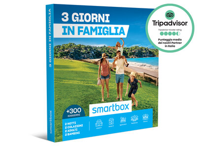 Cofanetto regalo 3 giorni in famiglia