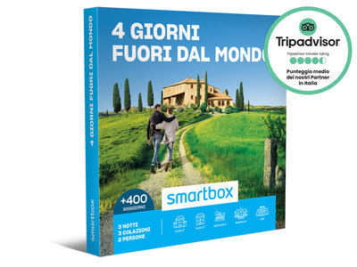 Cofanetto regalo 4 giorni fuori dal mondo