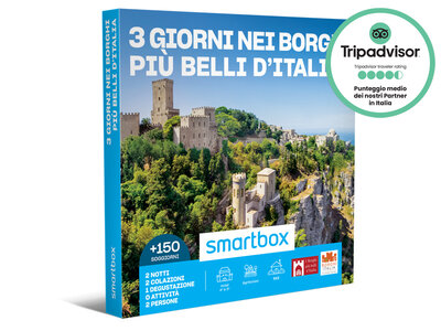 Cofanetto regalo 3 giorni nei borghi più belli d'Italia