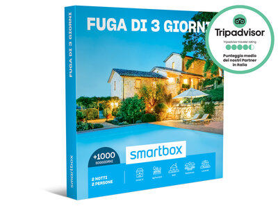 Cofanetto regalo Fuga di 3 giorni