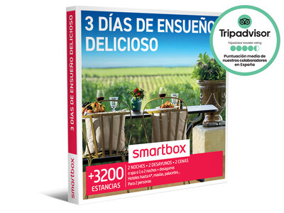 Caja regalo 3 días de ensueño delicioso