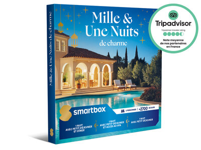 Coffret cadeau Mille & une nuits de charme