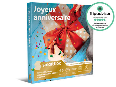 Coffret cadeau Joyeux anniversaire*