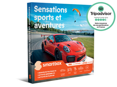 Coffret cadeau Sensations sports et aventures