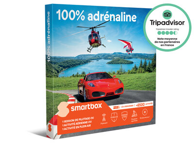 Coffret cadeau 100% adrénaline