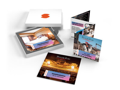 Caja Puy du Fou: noche en Toledo, entradas 2 días y espectáculo nocturno para 2