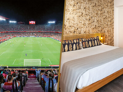 Caja regalo Cita de fútbol en Sevilla: entrada al Sánchez-Pizjuán y 1 noche en Welldone Hotel