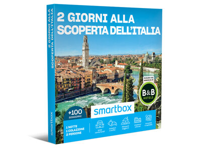 Cofanetto regalo 2  giorni alla scoperta dell'Italia