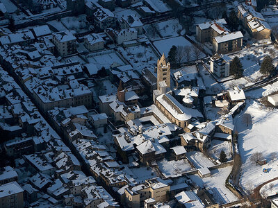Cofanetto 1 volo di gruppo in mongolfiera sulle Alpi della Valle d'Aosta per due