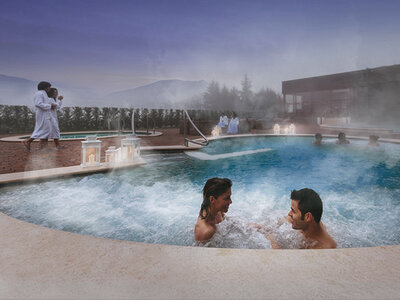 Cofanetto regalo Amore e Relax: ingresso a Monticello Spa&Fit con pranzo, massaggio e cerimonia benessere