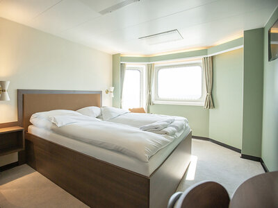 Boks Luksuscruise København-Oslo t/r for 2 med 2 overnatninger, morgenmad og 1 glas bobler med DFDS