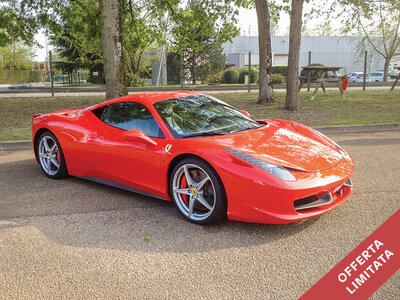 Cofanetto regalo Ferrari F488 GTB e Lamborghini Huracán EVO: 2 giri sul Circuito Internazionale di Viterbo con video ricordo