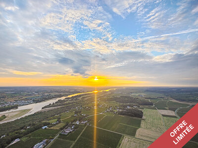 Coffret cadeau Vol en montgolfière au-dessus du Poitou