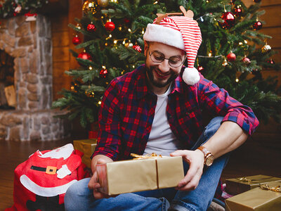 Cofanetto regalo Buon Natale fratello! Soggiorni, pause di gusto, relax o sportive a scelta per 2