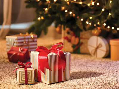 Cofanetto regalo Emozioni sotto l'albero: 1 notte o 1 cena o 1 attività sportiva o di relax per 2