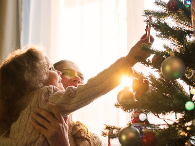 Coffret cadeau Joyeux Noël maman : 1 expérience en Belgique ou aux Pays-Bas pour 1 ou 2 personnes